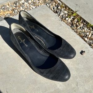 Cole Haan Leather Wedges, 9B